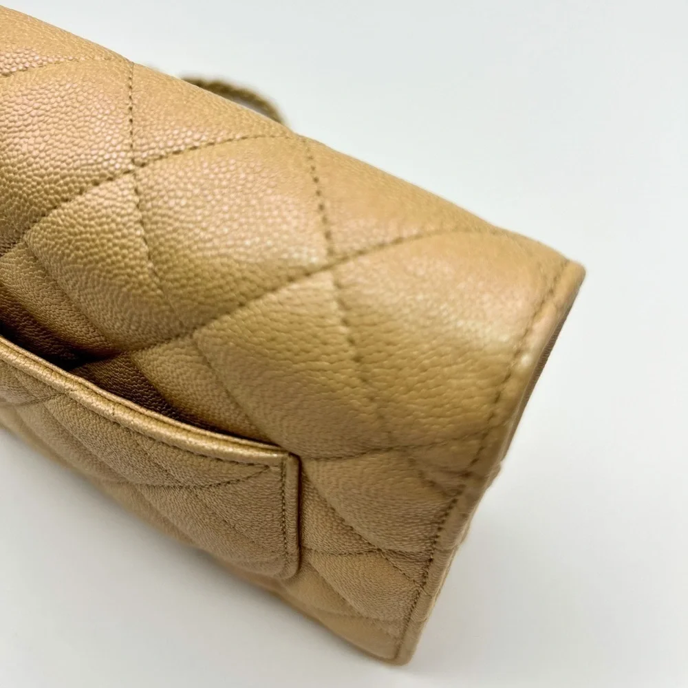 Chanel WOC 19S Iridescent Beige Caviar Leather with Gold Hardware 27xx